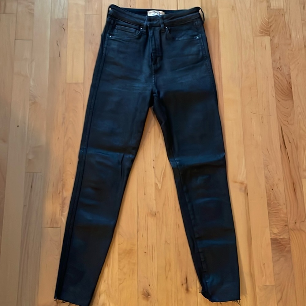 We the Free Coated Denim Jeans